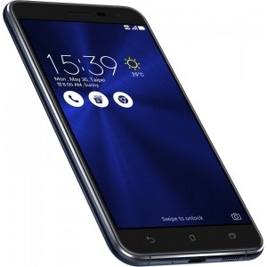 ASUS Zenfone 3, Ecran Full HD, Gorilla Glass 3, Snapdragon 2 GHz, Dual Sim, 64GB, 4GB RAM, 4G, Camere 16 mpx + 8 mpx, senzor amprenta, Sapphire Black