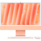 All-In-One PC Apple iMac 24 inch 4.5K Retina, Apple M4, 16GB RAM, 256GB SSD, 8 core GPU, macOS Sequoia, INT keyboard, Orange