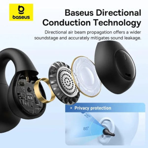 Baseus Open-Ear, AirGo AS01 White