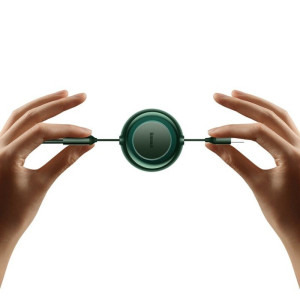 Baseus Bright Mirror 2, USB Male la microUSB Male, USB-C Male, Lightning Male, 1.1 m, Green