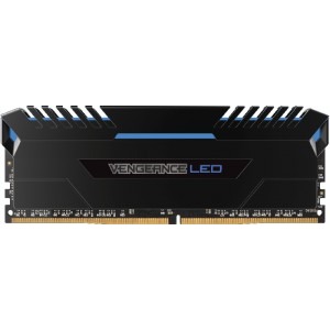 Corsair Vengeance Blue LED 32GB DDR4 3000MHz CL15 Quad Channel Kit