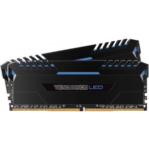 Corsair Vengeance Blue LED 16GB DDR4 3000MHz CL15 Dual Channel Kit