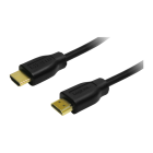 Cablu video Logilink HDMI Male - HDMI Male, 1m, negru