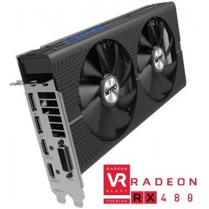 Sapphire Radeon RX 480 NITRO+ OC 4GB GDDR5 256-bit Lite