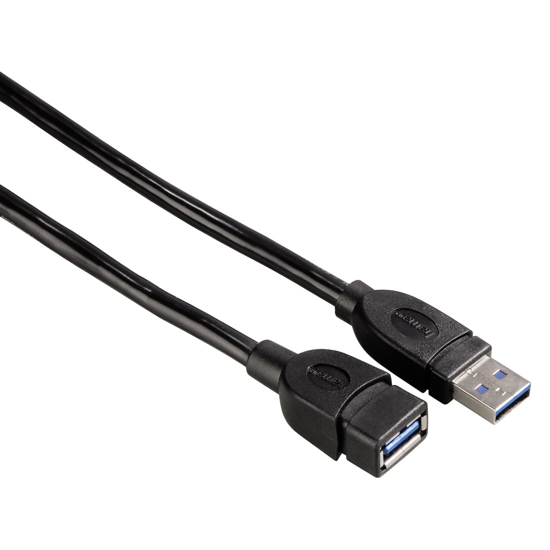 Cablu periferice Hama USB 3.0 tip A Male - USB 3.0 tip A Female 3m, negru