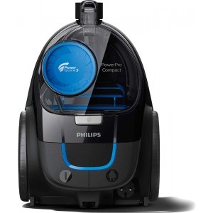 Philips PowerPro Compact FC9331/09, fara sac, 650W, 1.5L, Negru
