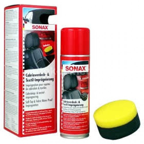Ceara & Sealant Sonax Sonax Soft Top & Fabric Water Proof Impregnation - Solutie Impermeabilizare Textile