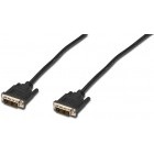 Assmann DVI-D Male - DVI-D Male, Single Link, 2m, negru