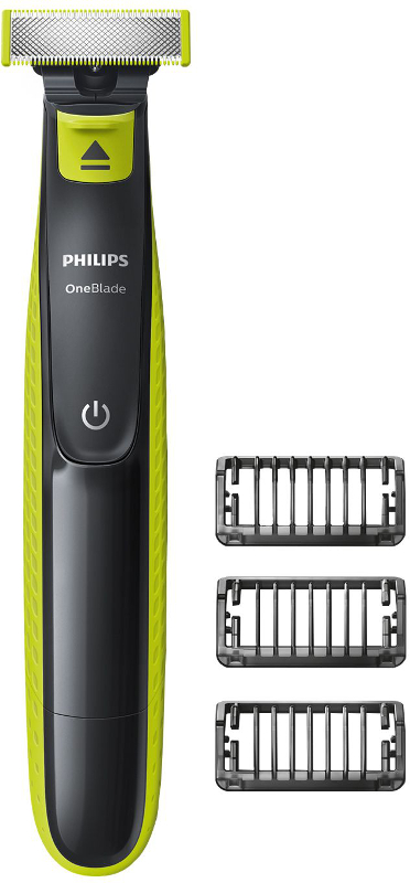 Aparat de ras Philips Oneblade QP2520/20, aparat hibrid pentru barbierit si tuns barba