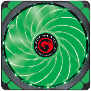Marvo FN-15, Green LED, 140mm