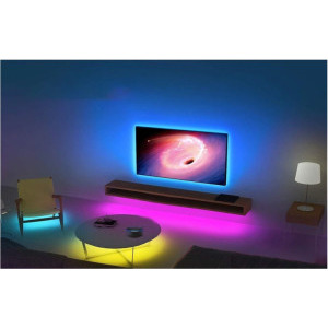 NiteBird Kit Banda LED Smart SL1, Wi-Fi, 2.8 Metri, Control prin aplicatie, Control vocal