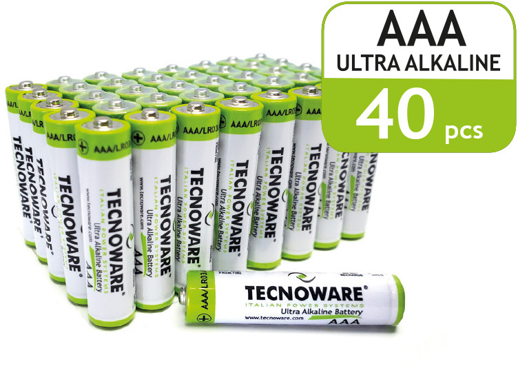 Baterie Tecnoware FBA17647 AAA, 40 buc