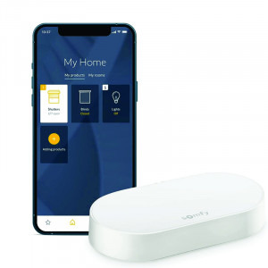 Somfy Unitate de control inteligent Connectivity, control vocal, Alb