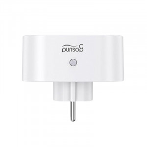 Gosund Priza smart dubla SP211, Control prin aplicatie, Programare si timer, 3680 W, 16 A