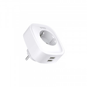 Gosund Pachet 2 prize smart SP112, Wi-Fi, 3600W, 2 x USB, Control aplicatie