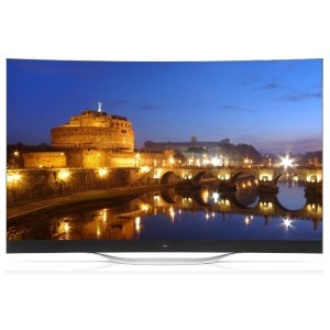 LG Smart TV Curbat 77EC980V Seria EC980V 195cm 4K UHD 3D Pasiv include 2 perechi de ochelari 3D Pasivi