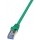 Cablu retea Logilink PrimeLine CAT6a Patch Cable S/FTP 10G 0.5m green