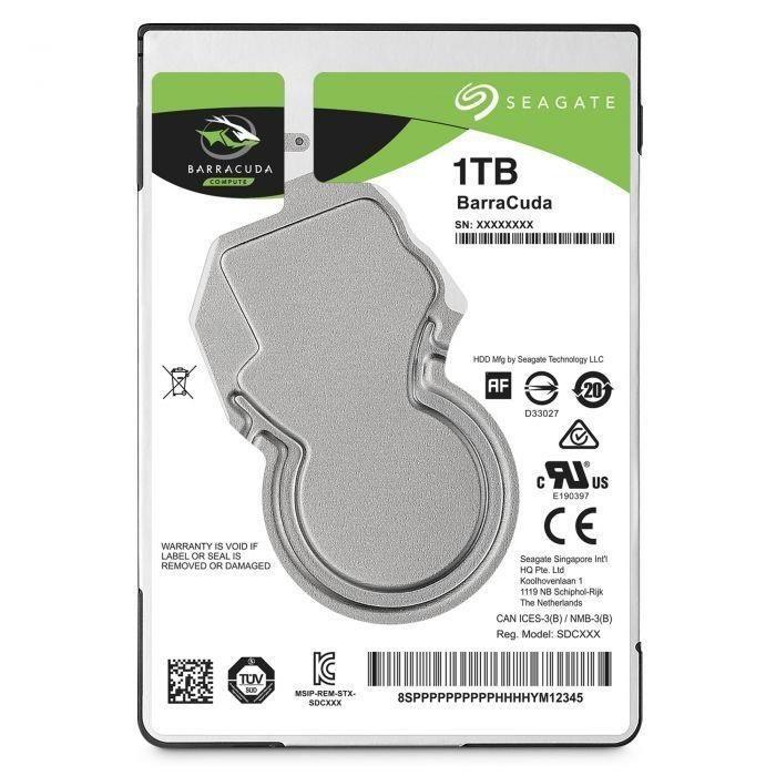 Hard disk notebook Seagate Barracuda, 1TB, SATA-III, 7200RPM, cache 128MB, 7 mm Recertified