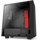 NZXT S340 Elite Matte Black Red