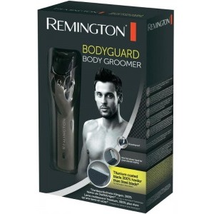 Remington corporal Bodyguard BHT2000A, 5 setari lungume, Lame din titan, Waterproof