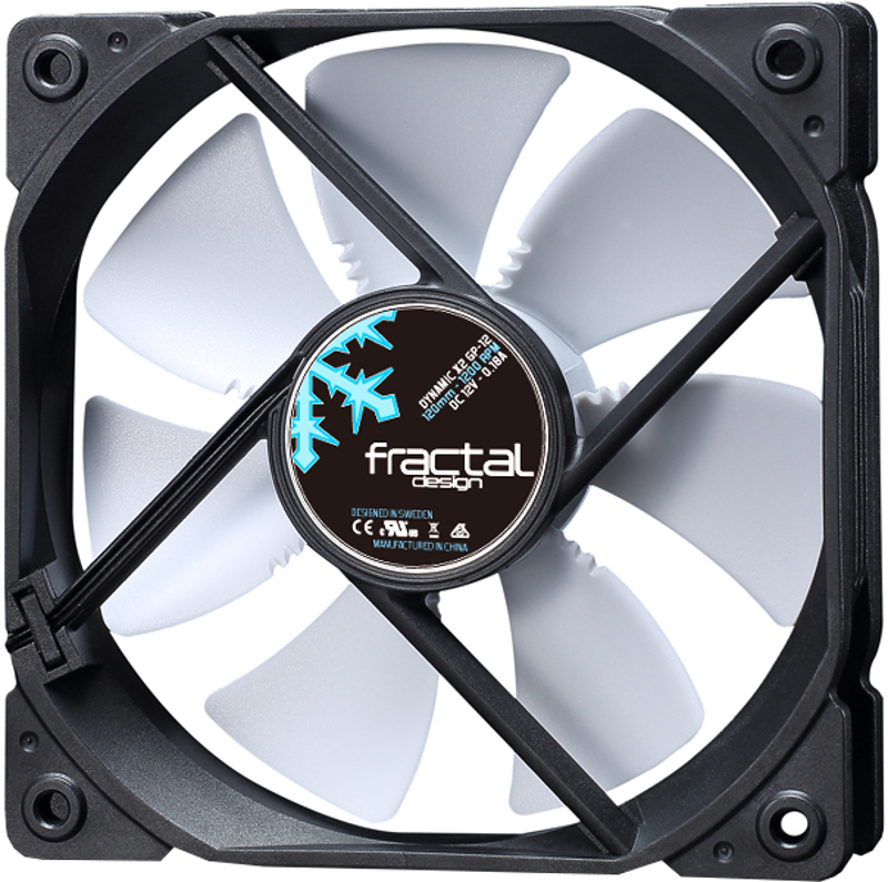 Ventilator / radiator Fractal Design Dynamic X2 GP-12 White