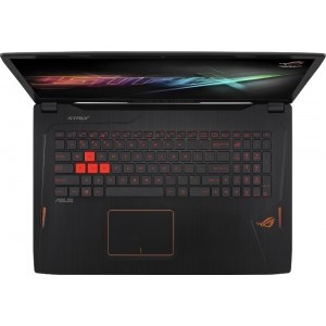 ASUS Gaming 17.3'' ROG GL702VM, FHD 120Hz G-Sync, Procesor Intel® Core™ i7-7700HQ (6M Cache, up to 3.80 GHz), 8GB DDR4, 1TB 7200 RPM + 128GB SSD, GeForce GTX 1060 6GB, Win 10 Home