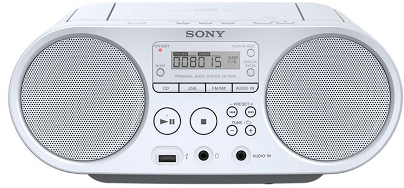 Mini-sistem audio Sony ZSPS50 White