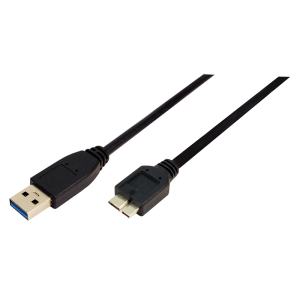 Cablu periferice Logilink USB 3.0 Male tip A - MicroUSB Male tip B 3.0, 3m, Negru