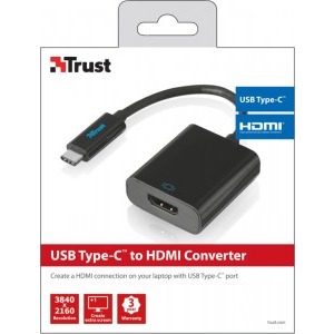 Trust 1x USB 3.1 tip C Male - 1x HDMI Female