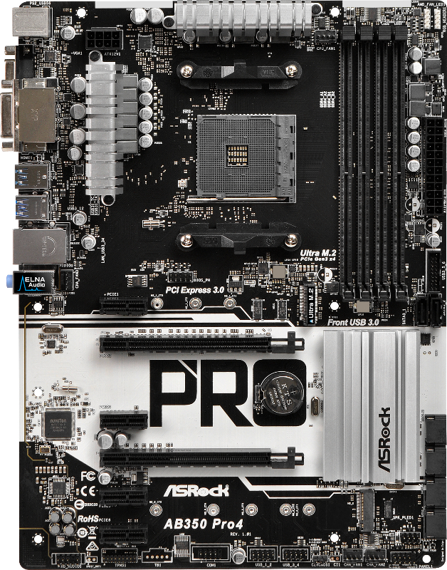 Placa de baza ASRock AB350 Pro4