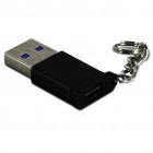 Adaptor Inter-Tech 1x USB-C Female la 1x USB 3.0 Male