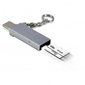 Inter-Tech USB-C, OTG, Silver