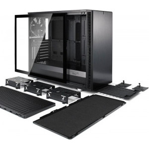Fractal Design Define S2 Blackout Tempered Glass