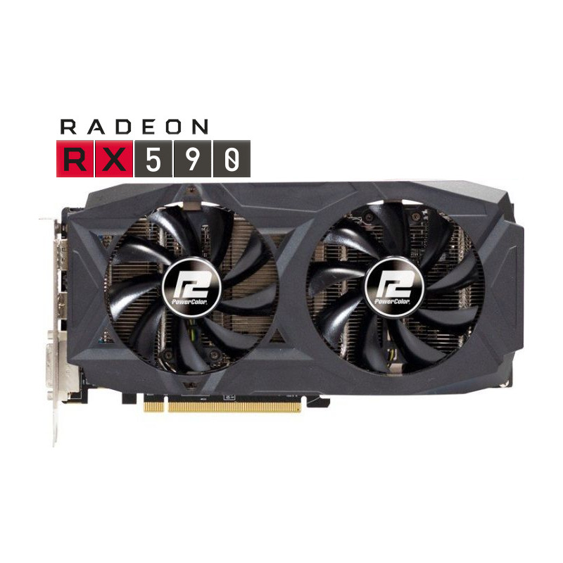 Powercolor Radeon Rx 590 Red Dragon 8gb Placa video PowerColor Radeon RX 590 Red Dragon 8GB GDDR5 256-bit - PC