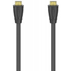 Cablu video Hama High Speed HDMI Male - HDMI Male, 5m, Ethernet, negru