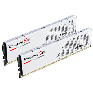 G.Skill Ripjaws S5 White 32GB DDR5 6000MHz CL32 Dual Channel Kit