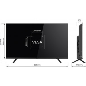 KIVI Smart TV 40F730QB Seria F730QB 101cm negru Full HD