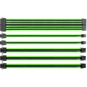 Cablu componente Thermaltake TtMod Sleeve Cable Kit Green-Black