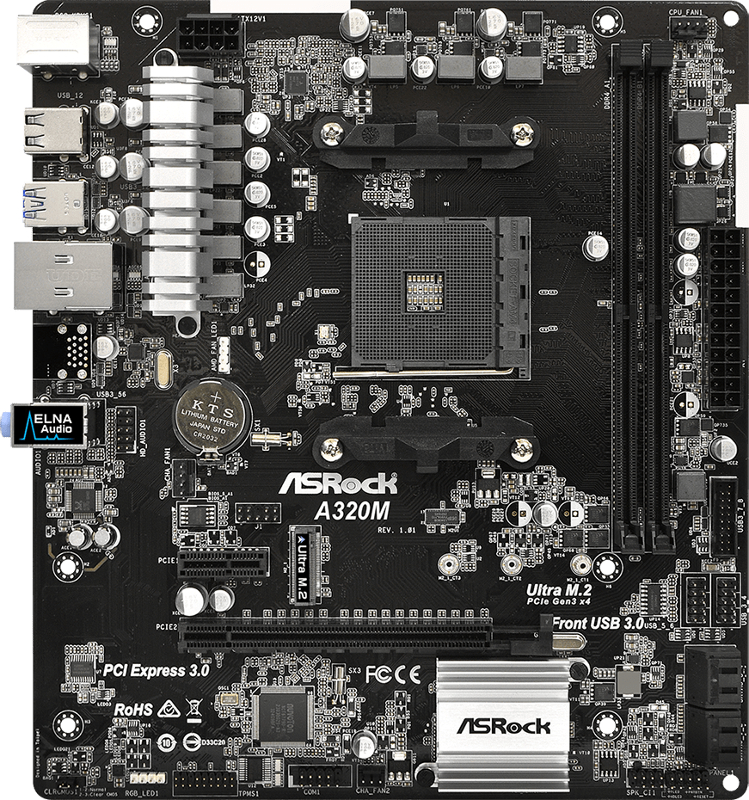 Placa de baza ASRock A320M