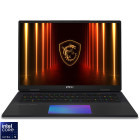 Laptop MSI Gaming 18'' Titan 18 HX AI A2XWJG, UHD+ 120Hz, Procesor Intel® Core™ Ultra 9 285HX (36M Cache, up to 5.50 GHz), 64GB DDR5, 2TB SSD + 2x 2TB SSD, GeForce RTX 5090 24GB, Win 11 Pro, Core Black