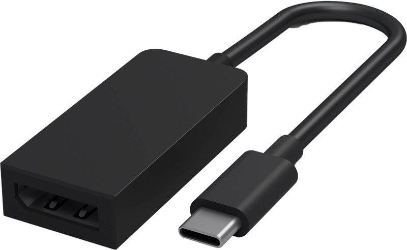 Adaptor Spacer 1x USB tip C Male - 1x DisplayPort Female, negru