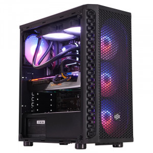 Gaming Apophis, Intel i9 9900KF 3.6GHz, 16GB DDR4, 2TB HDD + 500GB SSD, RX 5700 XT 8GB GDDR6, Iluminare RGB