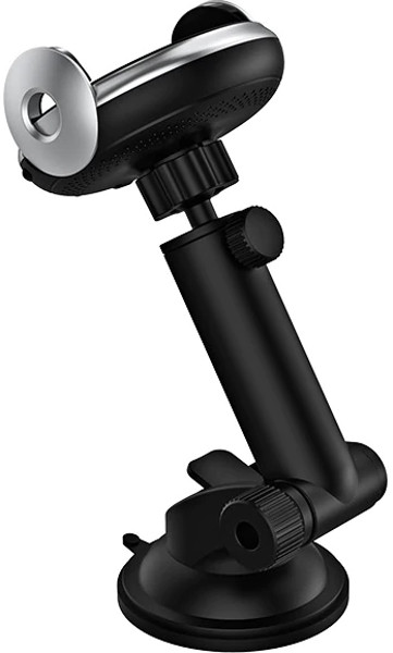 Suport GSM Hoco Kit Auto CA48, Fast Wireless Charging, Black, Bord / Parbriz / Grila de aerisire
