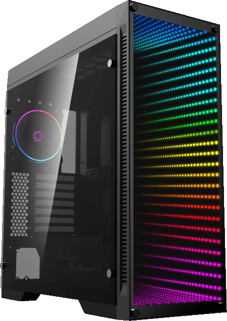 PC Gaming Kronos, AMD Ryzen 9 5900X 3.7GHz, 32GB DDR4, 2TB SSD, RX 6800 16GB GDDR6, Iluminare RGB, Windows 10 Home preinstalat (Game Ready)