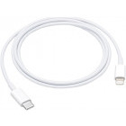 Cablu de date / adaptor Apple USB-C Male la Lightning Male, 1 m, White
