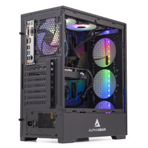 Gaming BALAUR Epic Plus, Intel i5-12400F 2.5GHz, 16GB DDR5, 1TB SSD, RX 6600 8GB GDDR6, Iluminare RGB