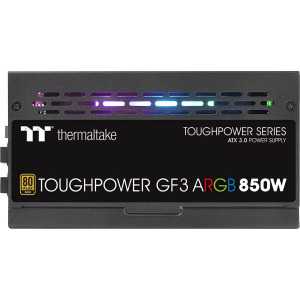 Thermaltake Toughpower GF3 ARGB, 80+ Gold, Cybenetics Gold, 850W