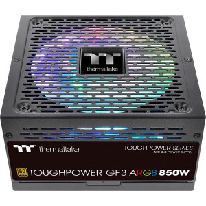 Thermaltake Toughpower GF3 ARGB, 80+ Gold, Cybenetics Gold, 850W