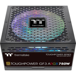 Thermaltake Toughpower GF3 ARGB, 80+ Gold, Cybenetics Gold, 750W