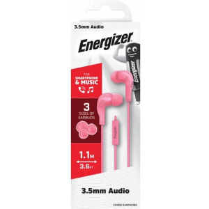 Energizer In-Ear, CIA5PK2, clasic, roz